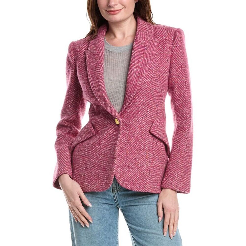 L’Agence Womens L'agence Chamberlain Blazer, Pink